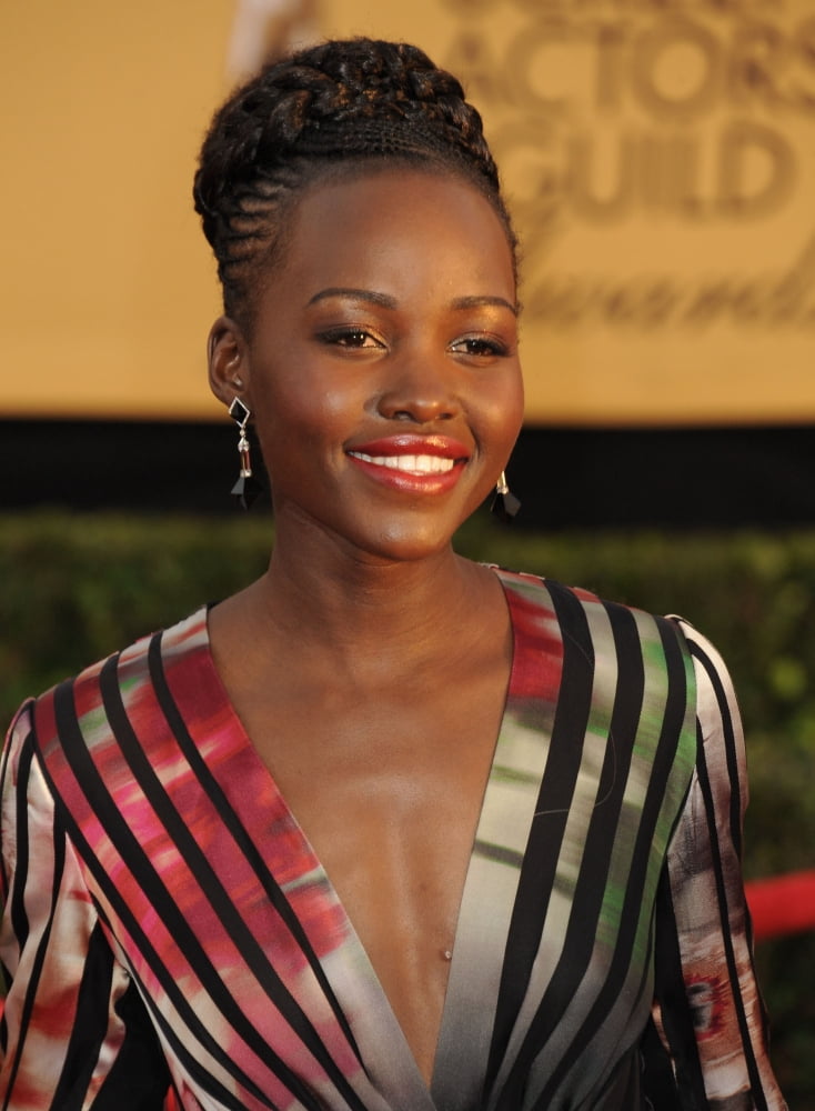 Lupita NyongO At Arrivals For 21St Annual Screen Actors Guild Awards (Sag) - Arrivals 3 Canvas Art - (16 x 20)