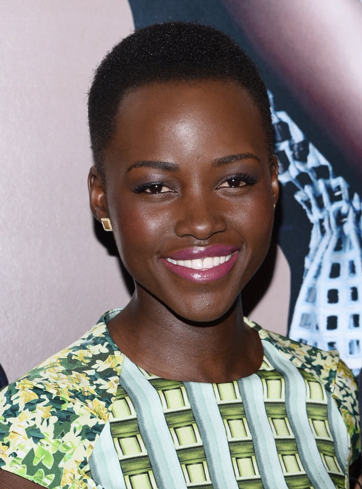 Lupita NyongO At Arrivals For Dujour Magazine Luncheon For Oscar Nominee Lupita NyongO Canvas Art - (16 x 20)