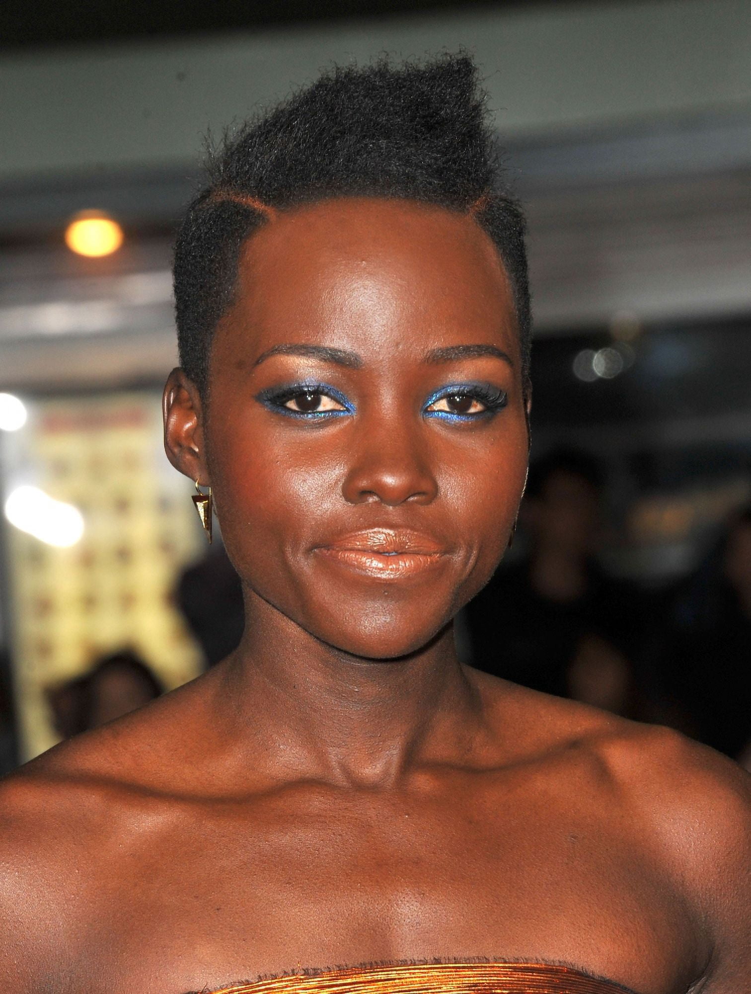 Lupita NyongO At Arrivals For Non-Stop Premiere Canvas Art - (16 x 20)