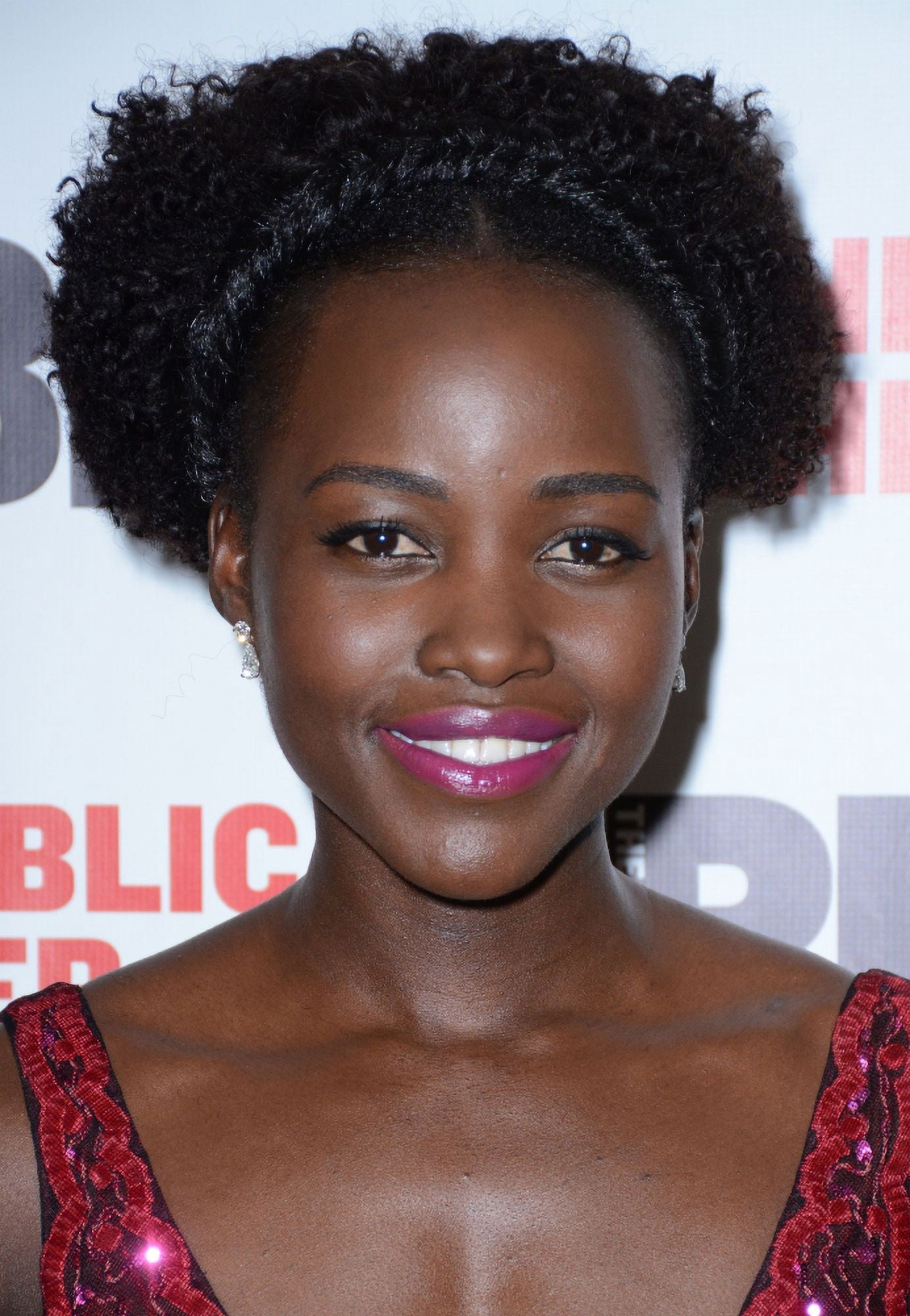 Lupita NyongO In Attendance For Eclipsed Opening Night On Broadway Canvas Art - (16 x 20)