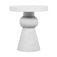 thumbnail image 1 of Lupita White Side Table, 1 of 6