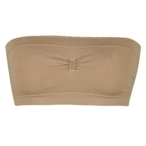 Lupo Women's Seamless Bustier Tube Fitted Top