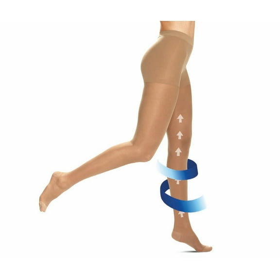 Lupo Women's Soft Compression Pantyhose