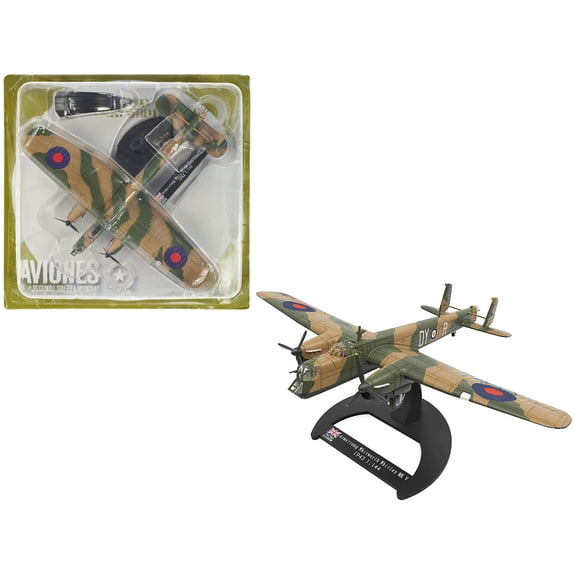 Armstrong Whitworth Whitley Mk.V Bomber Aircraft "RAF Driffield" Royal Air Force (1940) 1/144 Diecast Model Airplane by Luppa