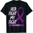 thumbnail image 1 of Lupus Awareness Fight SLE Purple Ribbon Butterfly Gift Idea T-Shirt, 1 of 3