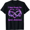 thumbnail image 1 of Lupus Awareness I Wear Purple For Lupus Awareness T-Shirt, 1 of 4
