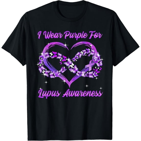 Lupus Awareness I Wear Purple For Lupus Awareness T-Shirt