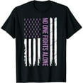 thumbnail image 1 of Lupus Awareness Purple Ribbon T-Shirt, 1 of 4