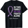 thumbnail image 1 of Lupus Awareness Purple Ribbon T-Shirt, 1 of 3