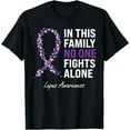 thumbnail image 1 of Lupus Awareness Purple Ribbon T-Shirt, 1 of 4