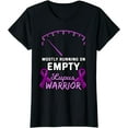 thumbnail image 1 of Lupus Warrior Shirt Fuel Gauge Low Energy Purple Ribbon Gift, 1 of 3