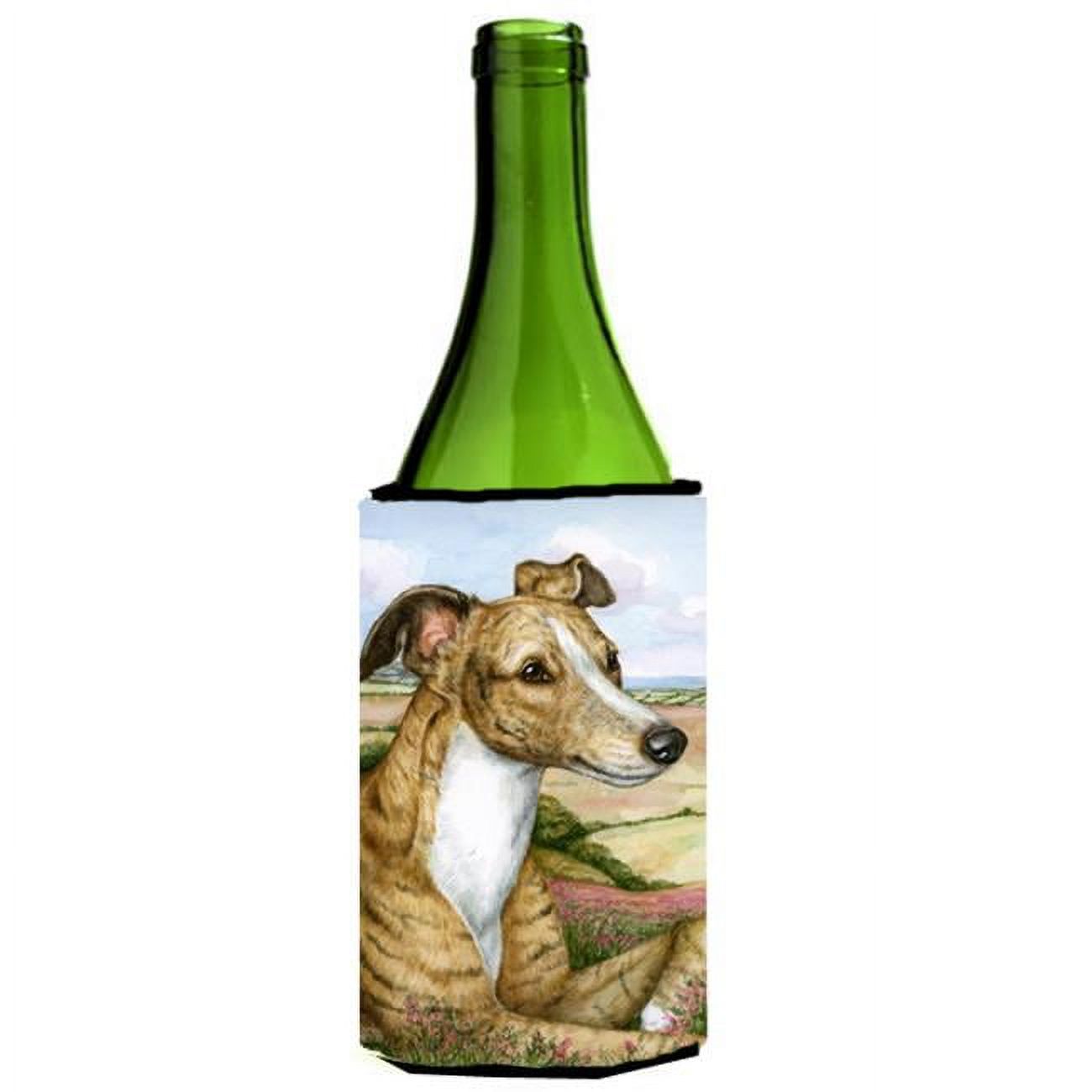 Lurcher by Debbie Cook Wine Bottle Can cooler Hugger - image 1 of 1