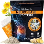 Sole Serenity NeuroEase Foot Pads, Support for Achy Tired Heavy Legs and Feet - 20 Pads