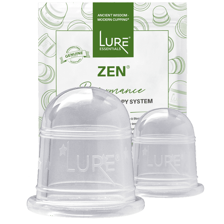 Lure Essentials ZEN Body Cupping Set of 2 - Clear 