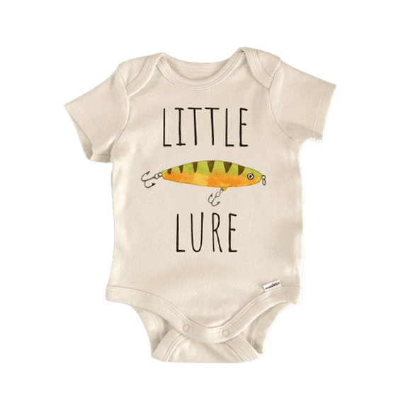 Lure Fishing Newborn Baby Bodysuit
