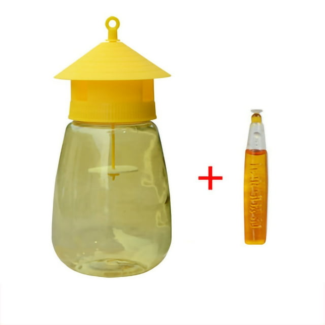Lure Fly Catcher Plastic Effective Kitchen Gnats Trap with Reusable