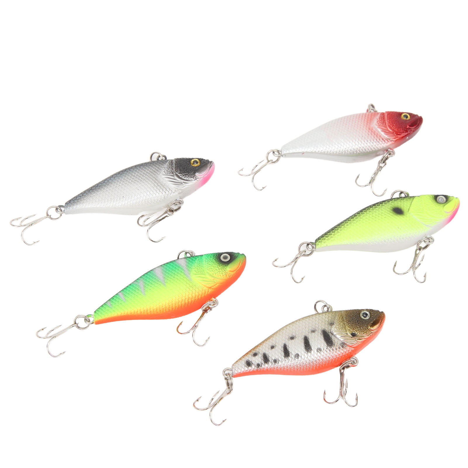 Lure Hard Bait Kit Topwater Fishing Lures Treble Hooks Hard Baits Set