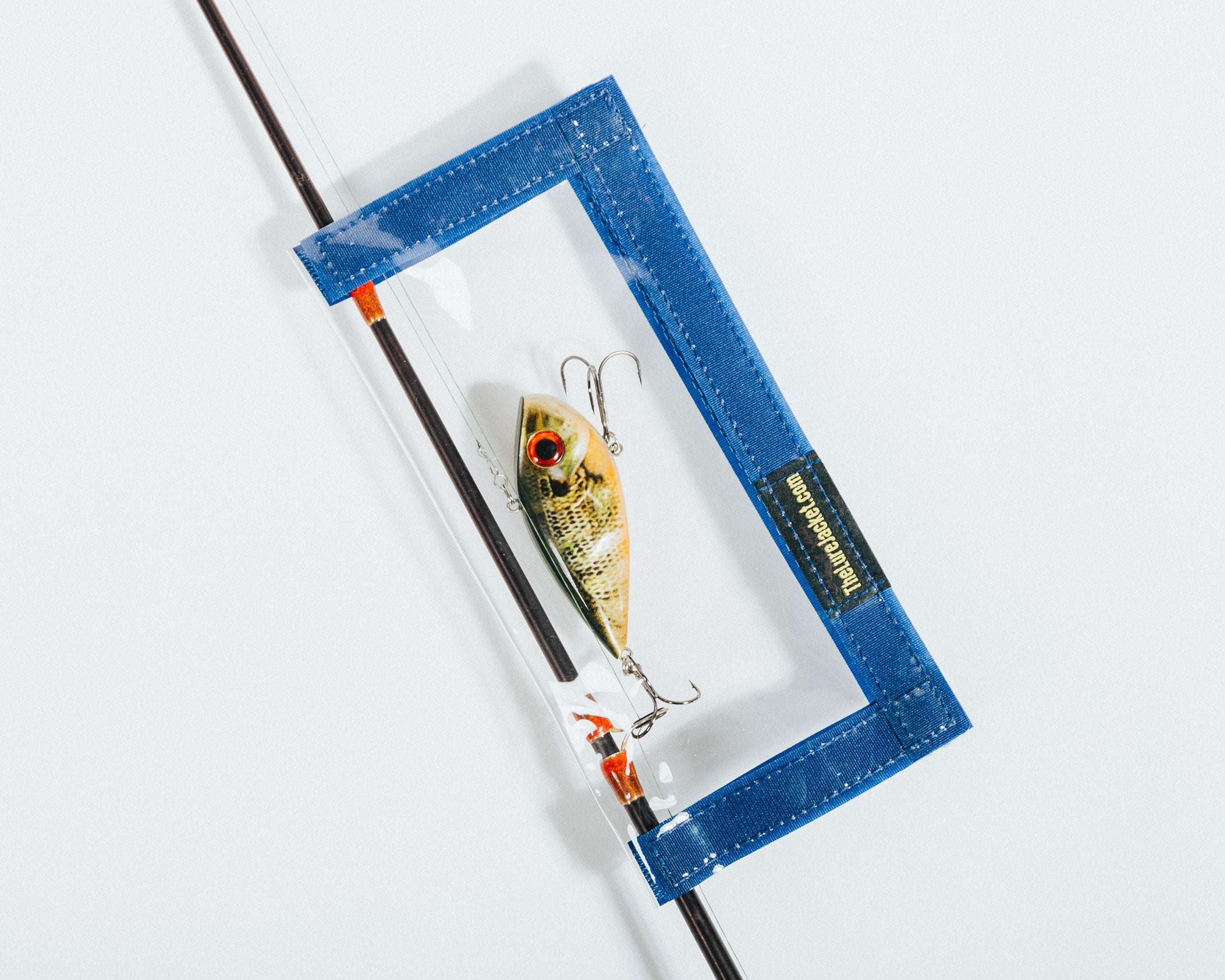 Lure Jacket Angler 8" x 8" 3Pack with 7 Color Options; Fishing Lure