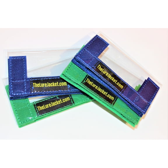 Lure Jacket Minnow 4" x 2.5" (4)-Pack; Fishing Lure Wrap, Lure Cover