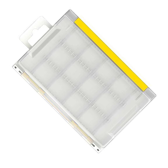 Lure Organizers Clear Tray Tool Box Baits Separator Fishing Tackle Box Organizers with Removable Dividers Storage Box