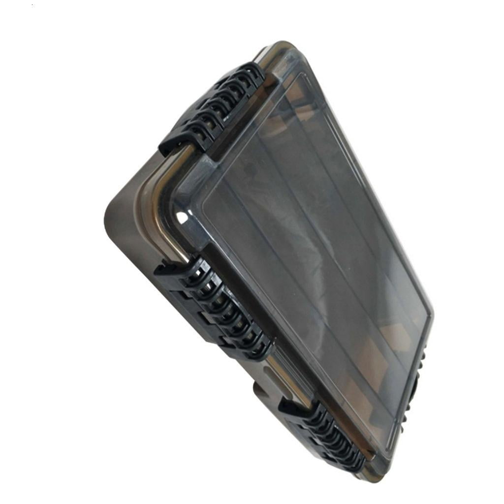 Lure Organizers Fishing Tackle Box Lure Storage Box Clear Tray Baits Separator Multifunction Portable Storage Trays