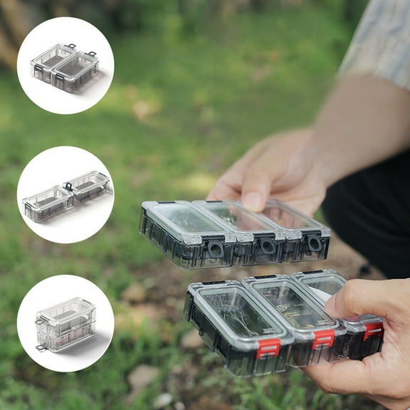 Lure Storage Box,Lure Box Set Noctilucent Spliceable Box Xinzy Fishbait Box Set Spliceable Fishbait