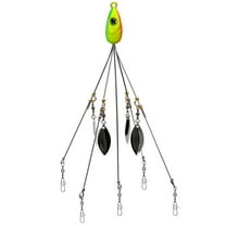 Lure Umbrella Rig Abs 5 Arms Bass Fishing Alabama Bait 21.5Cm Tackles Swimming Connector Head Minnow Practical