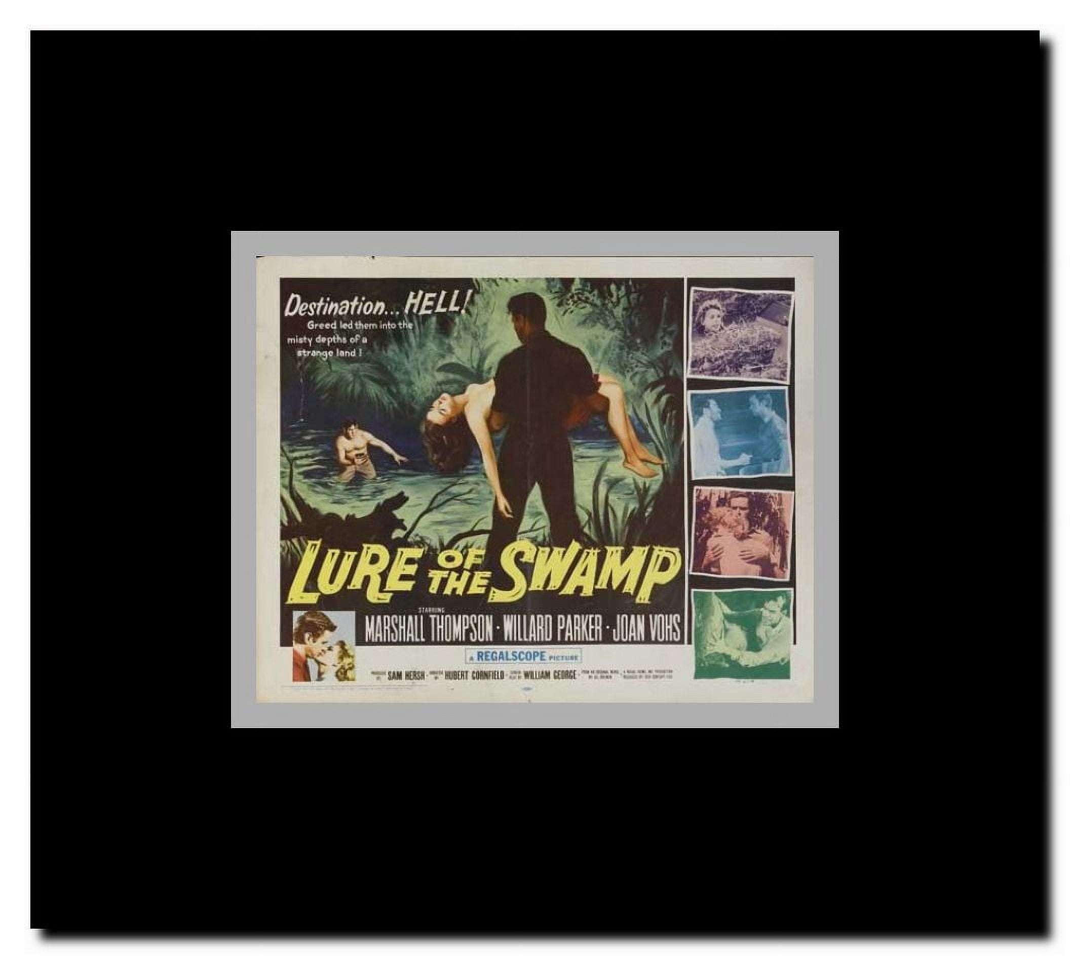 Lure of the Swamp Framed Movie Poster