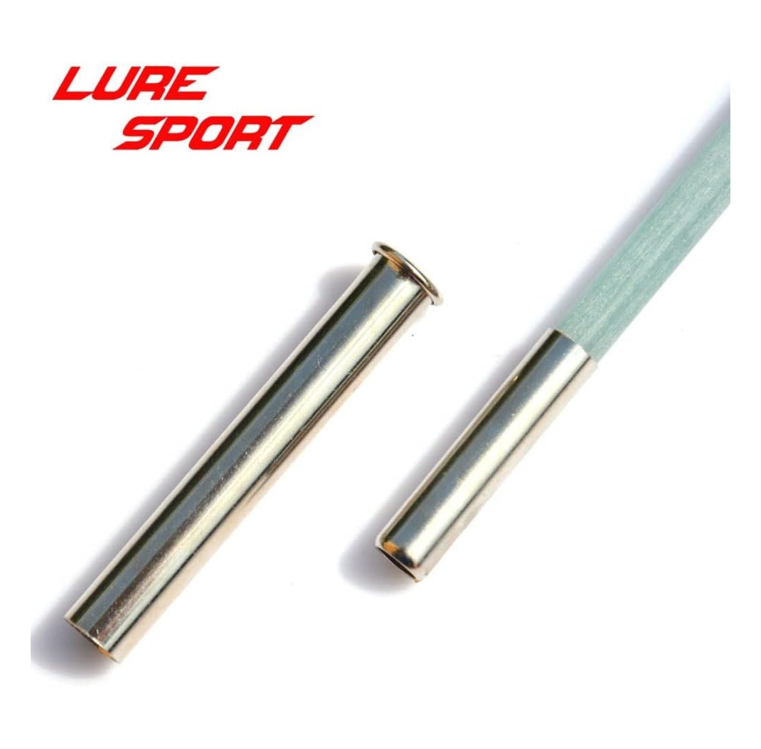 LureSport 5 Sets Connecting Tube A Brass Ferrules Chrome Plated Rod