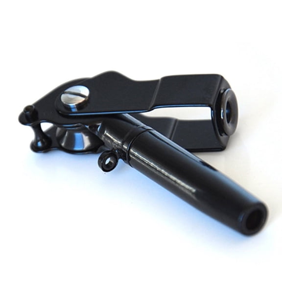 LureSport Swivel Roller Top Guide Black Tube ID4.6mm Heavy Duty Boat Rod Guide with Ceramics Reel Rod Building Component Repair DIY Accessory