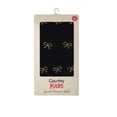 thumbnail image 1 of Lurex Bow Tights, Black/Gold, 3-5 yrs, 1 of 1