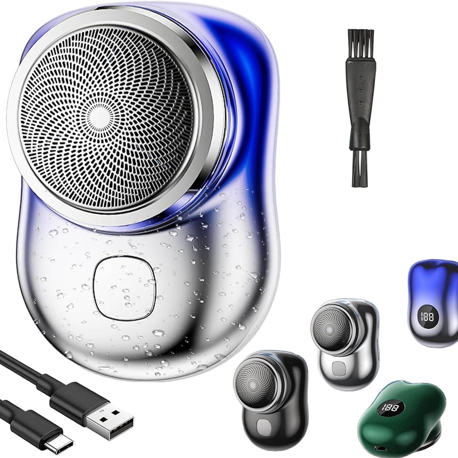 Lureza Shaver, Mini-Shave Portable Electric Shaver, Waterproof Portable ...