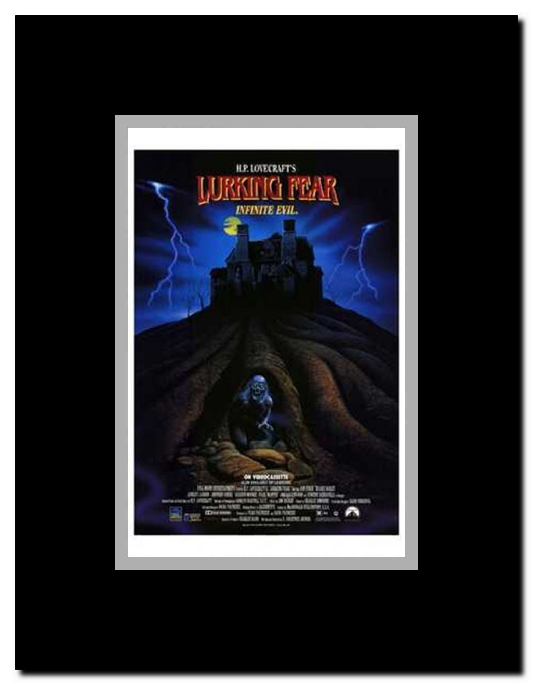 Lurking Fear Framed Movie Poster