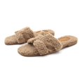 thumbnail image 1 of Lurnyet Furry Slipper Sandal with Warm Plush Lining for Outdoor Indoor, 1 of 5