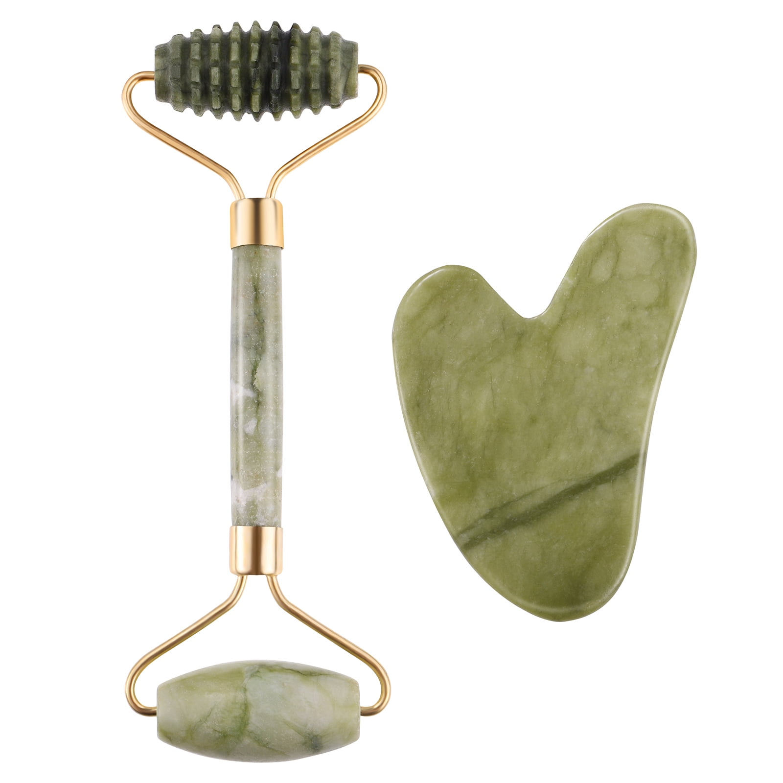 Lurrose Massaging Scraping Plate and Massage Roller Set Manual Massage