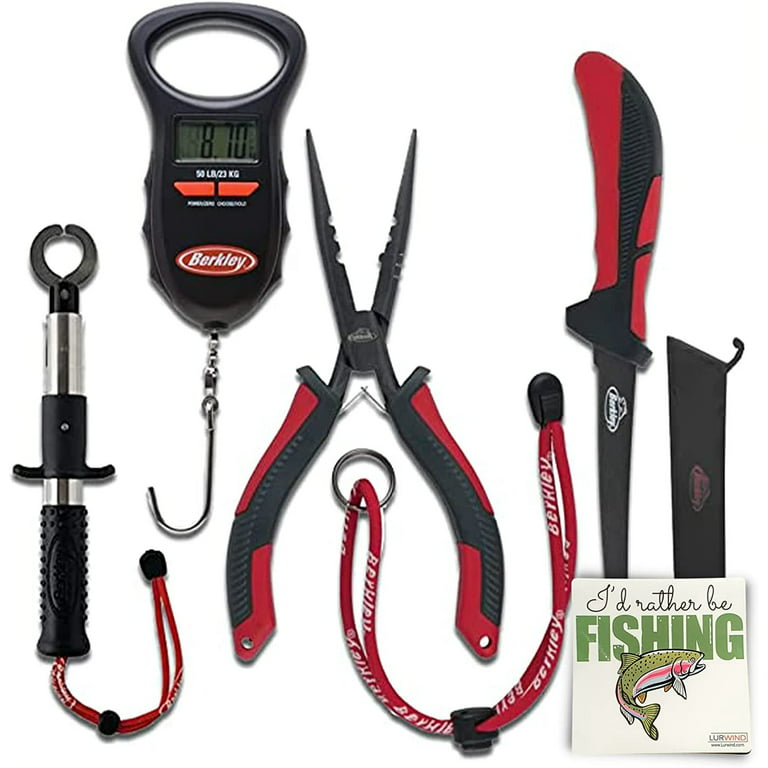 Lurwind Berkley Fishing Tool Kit Bundle - Fishing Gear and