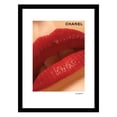 thumbnail image 1 of Luscious Fashion Lips Framed Print, 1 of 1