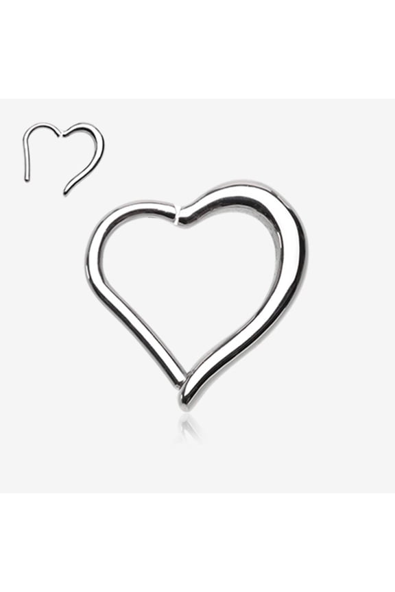 Luscious Heart Seamless Clicker Ring