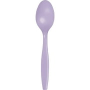 Luscious Lavender Plastic Spoons