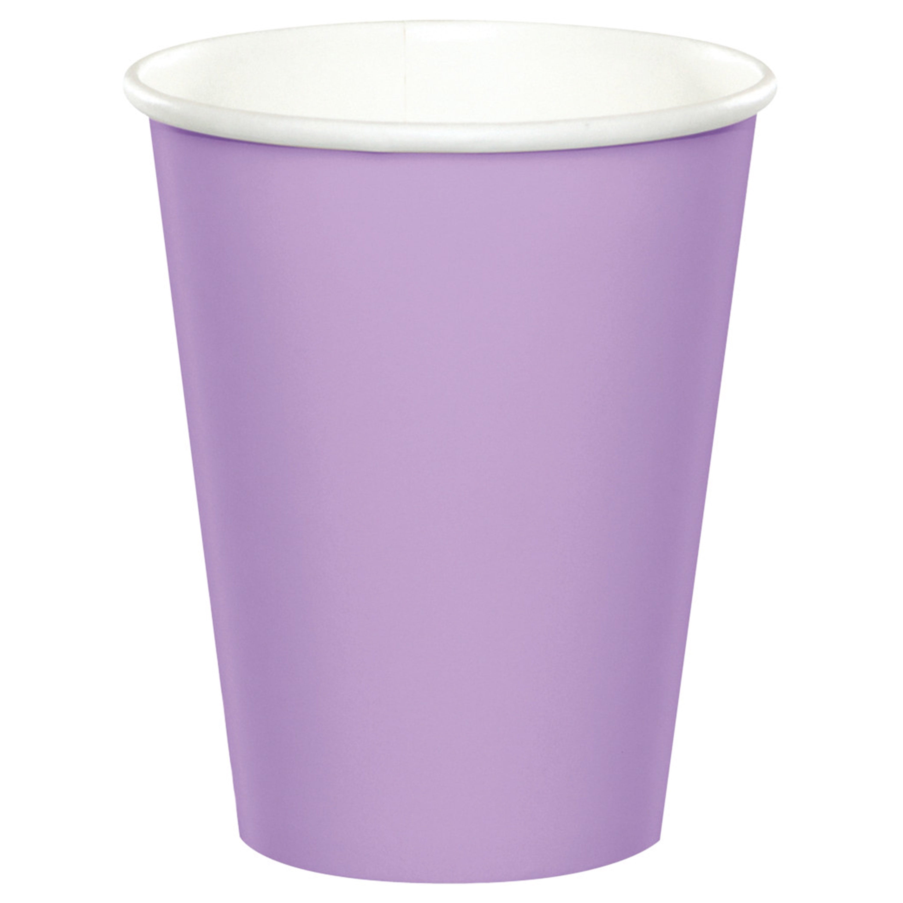 Luscious Lavender Purple 9 oz Cups 72 Count for 72 Guests