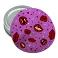 thumbnail image 1 of Luscious Red Lips Kiss Pattern Set Round Rubber Non-Slip Jar Gripper Lid Opener, 1 of 4