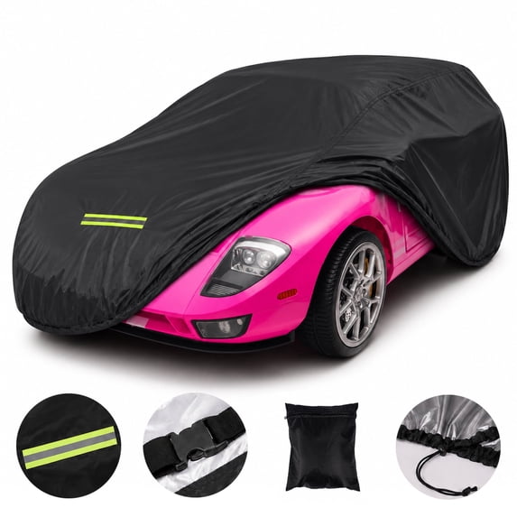 Lusens Ride-On Toy Car Cover Universal Fit Waterproof Outdoor Protection for Kids Electric Vehicle 1-Count