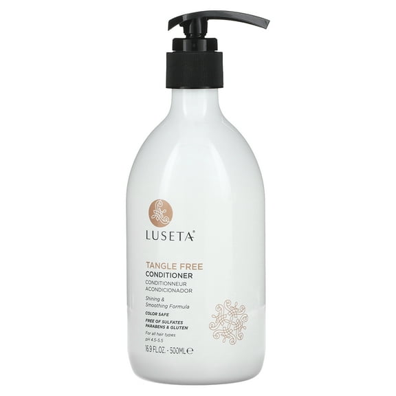 Luseta Beauty Tangle Free Conditioner, For All Hair Types, 16.9 fl oz (500 ml)