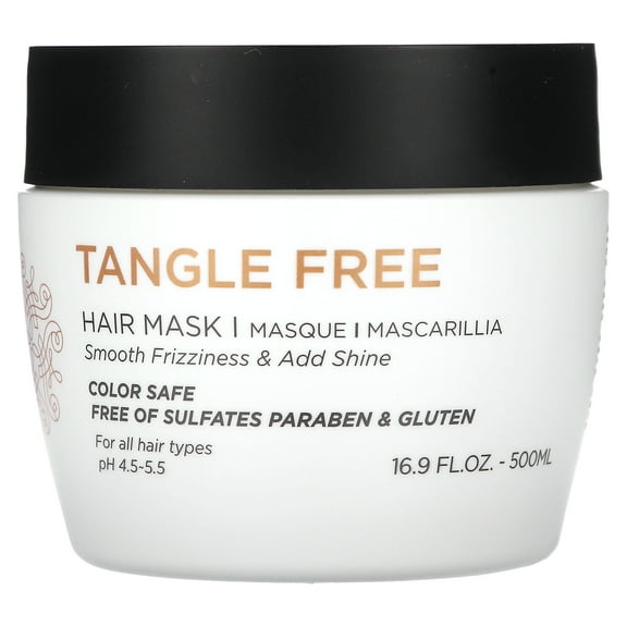 Luseta Beauty Tangle Free, Hair Mask, For All Hair Types, 16.9 fl oz (500 ml)