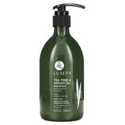 Luseta Beauty Tea Tree & Argan Oil Shampoo, For Damaged & Oily Hair, 16.9 fl oz (500 ml)
