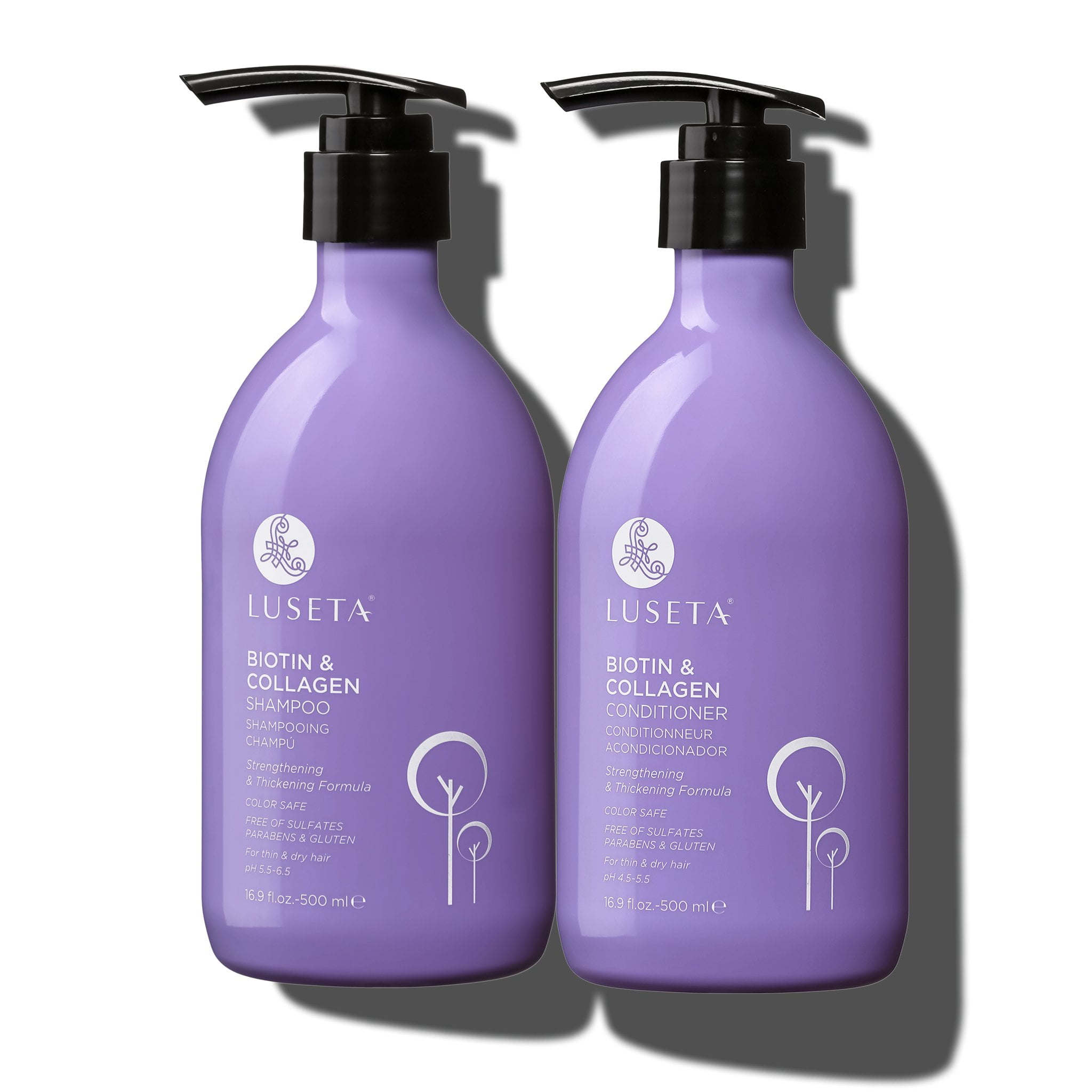 Luseta Biotin & Collagen Set for Hair Growth, Strength Luseta Biotin & Collagen Set for Hair Growth, Strength