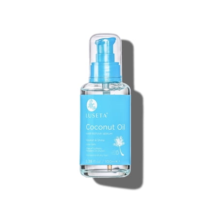 Luseta Coconut Oil Nourishing & Moisturizing Hair Repair Serum for Normal & Dry hair - Sulfate Free Paraben Free Color Safe