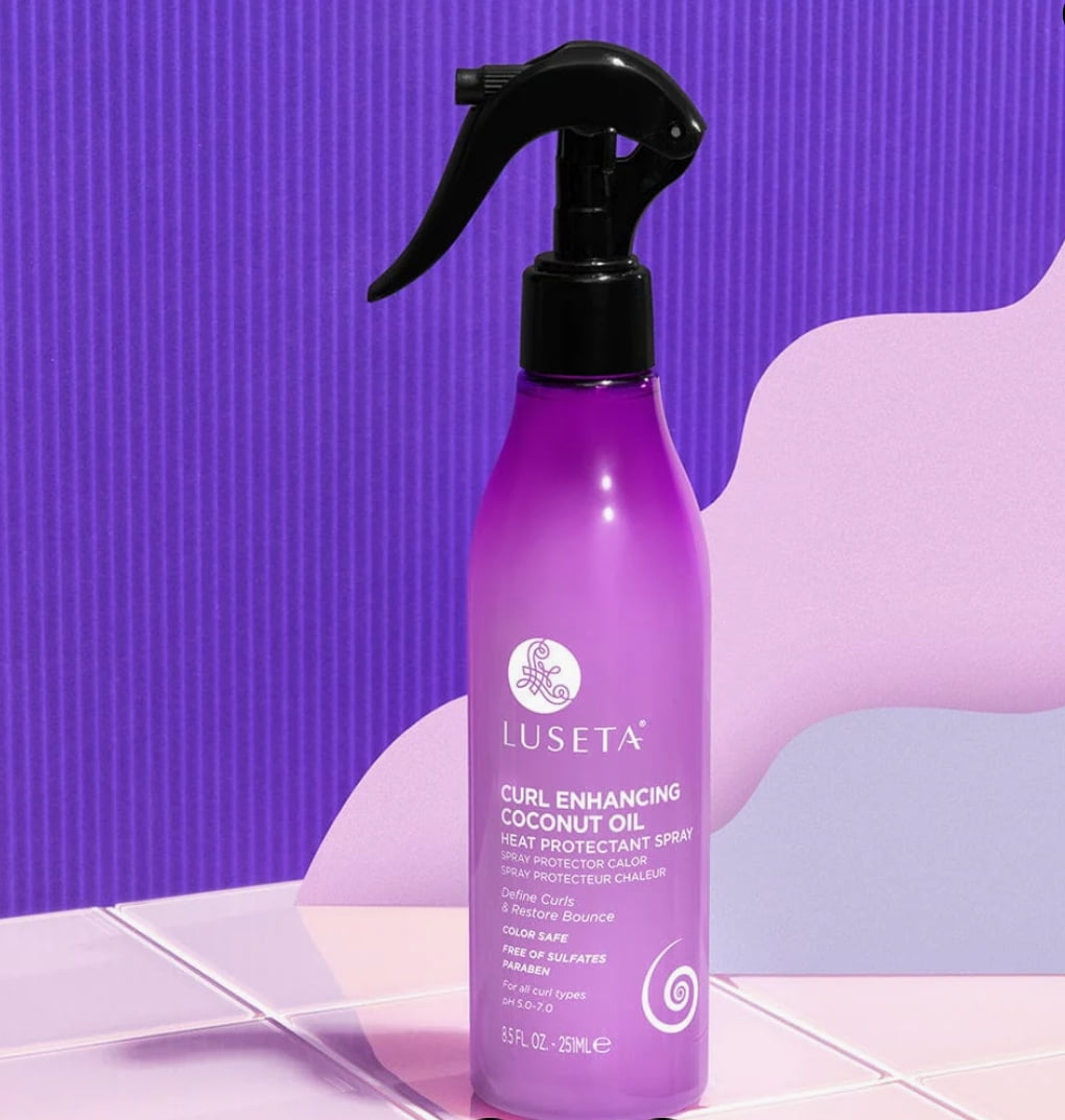 Luseta Curl Enhancing Coconut Oil Heat Protectant Spray 8.5 FL OZ (251