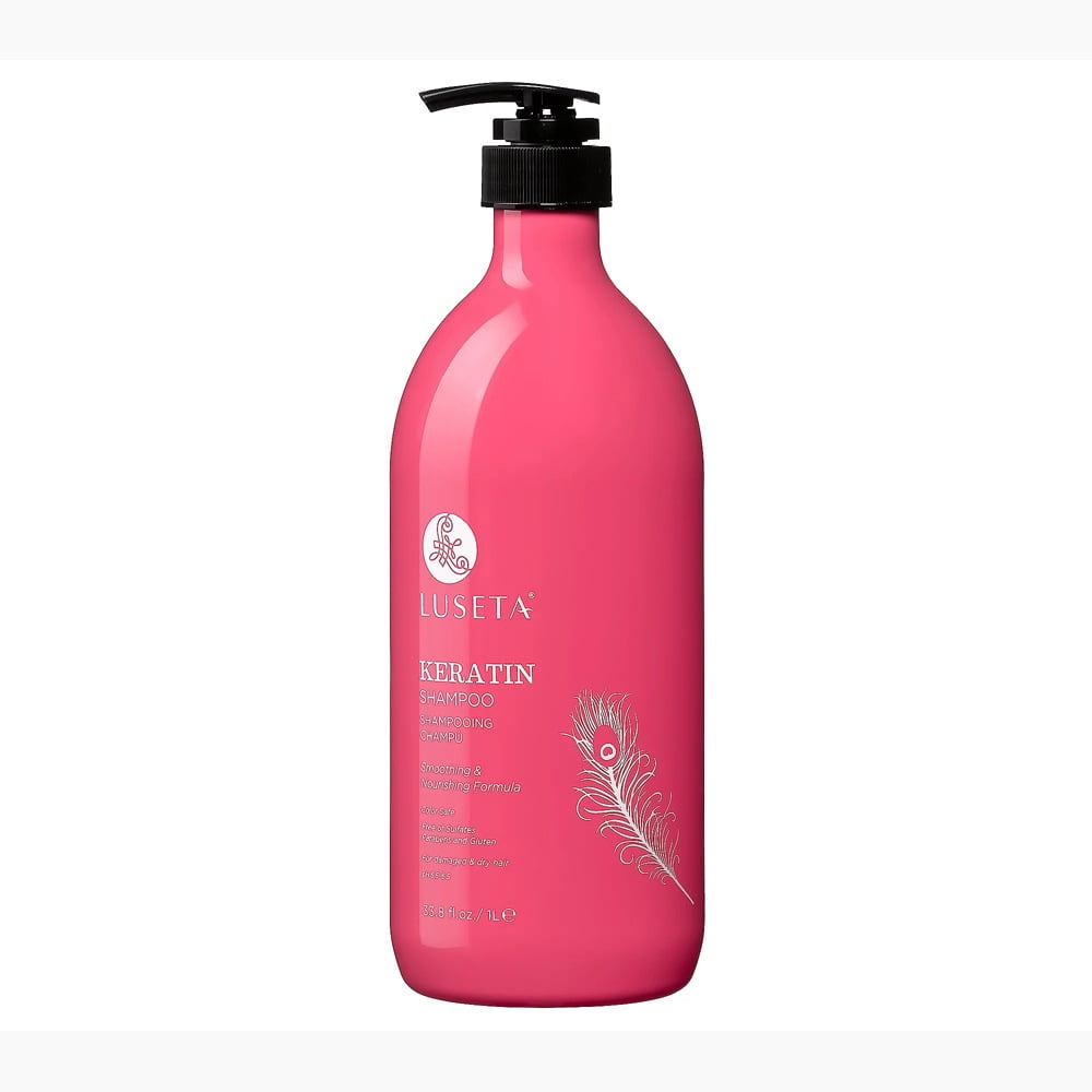 Luseta Keratin Shampoo Smoothing & Nourishing Formula 33.8 fl oz