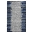 thumbnail image 1 of Lush Ambience Ziya Indoor Rag Area Rug | Hand Woven, Ecofriendly, Recycled Polyester Rug for Indoor Outdoor Use | 3X5 Ft | Blue, 1 of 5